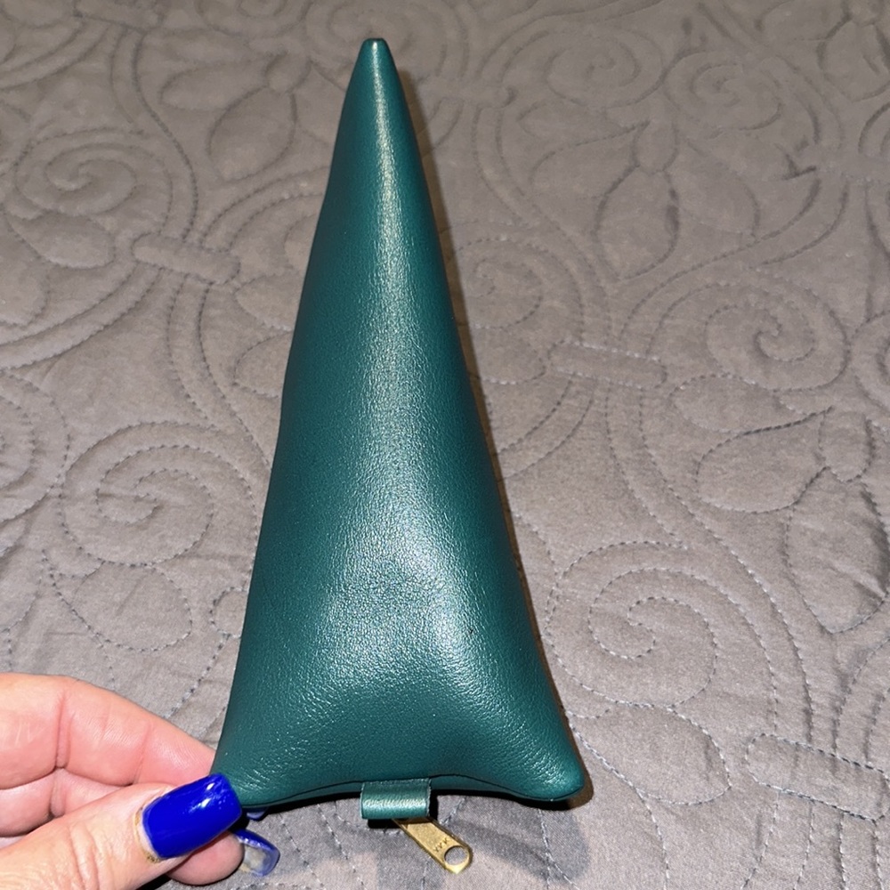 Portland Leather goods Alpine pouch in Peacock - Picture 10 of 14